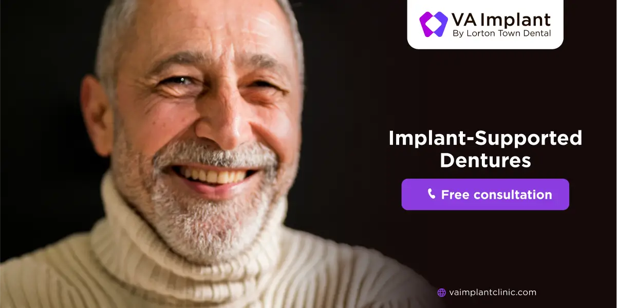 Implant-supported dentures